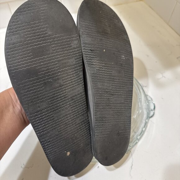 Man Rainbow Leather Single Layer Wide Strap with Arch Black Size: 9.5-10.5 - Picture 8 of 10